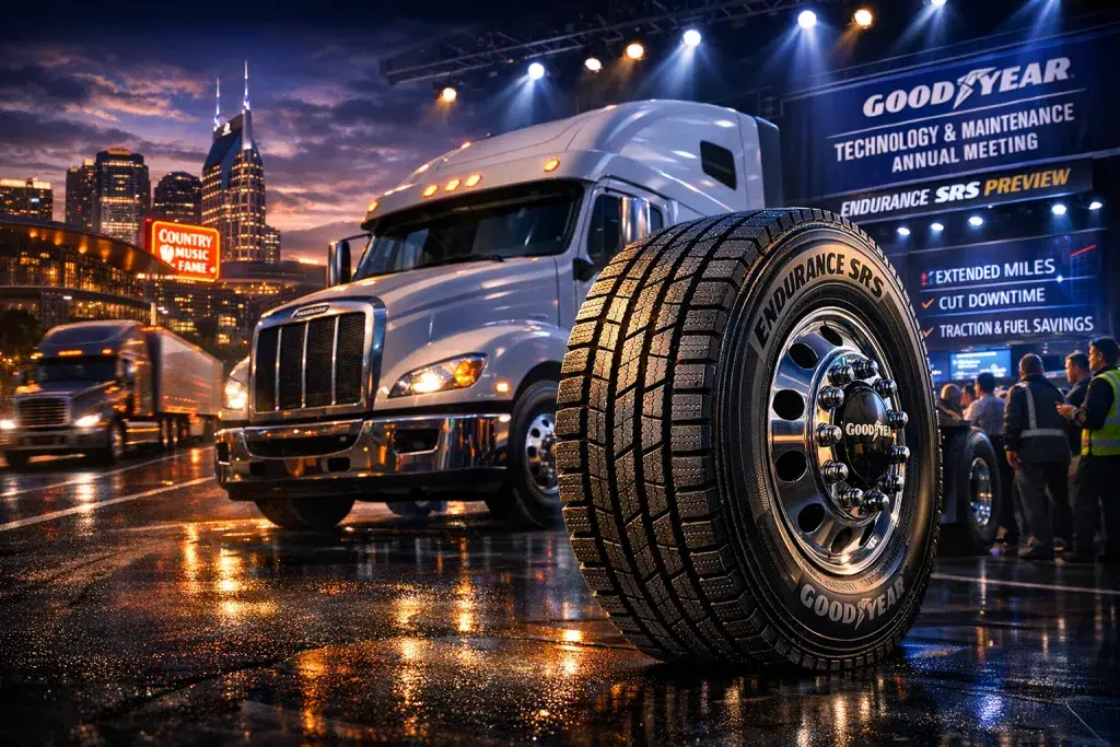 Goodyear Launches Endurance SRS Steer Tire for Super-Regional Trucking Fleets