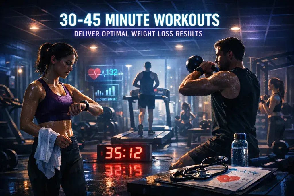 30-45 Minute Workouts Deliver Optimal Weight Loss Results