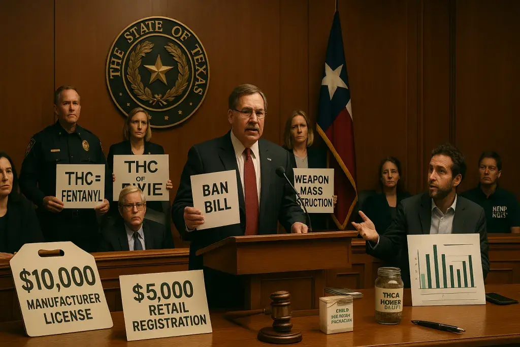 Texas Lawmakers Push to Ban Hemp THC Products as Licensing Costs Surge