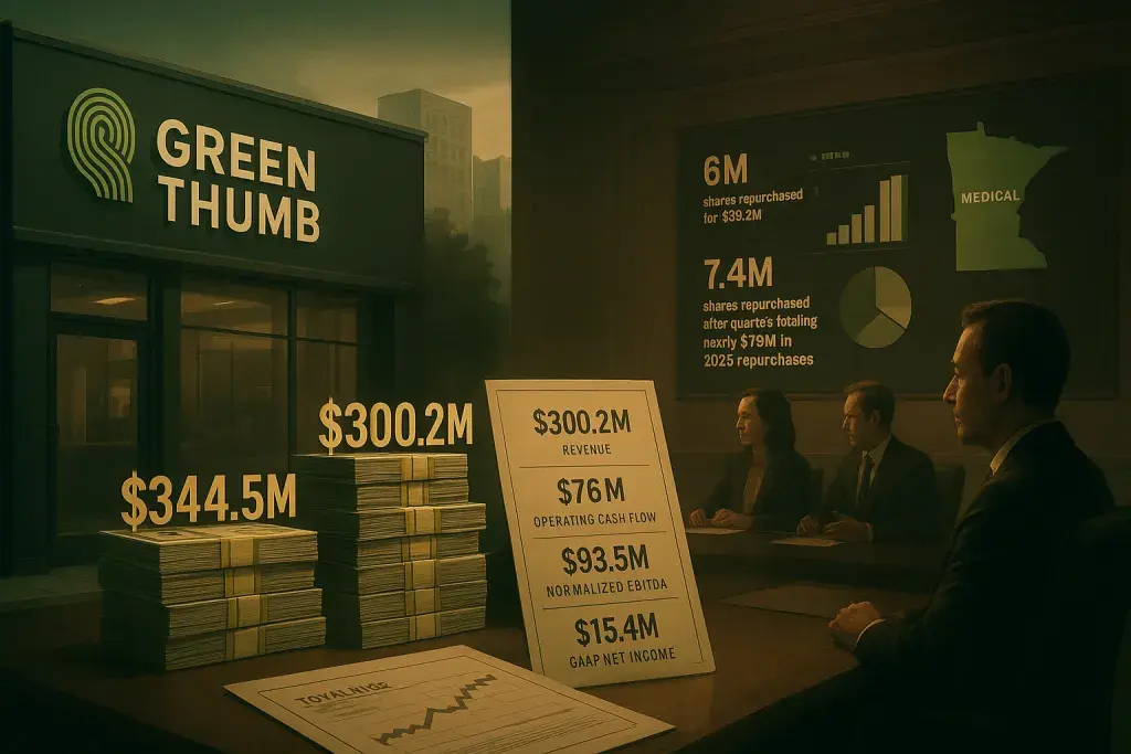 Green Thumb's Cash Discipline Sets a Standard for Cannabis Operators