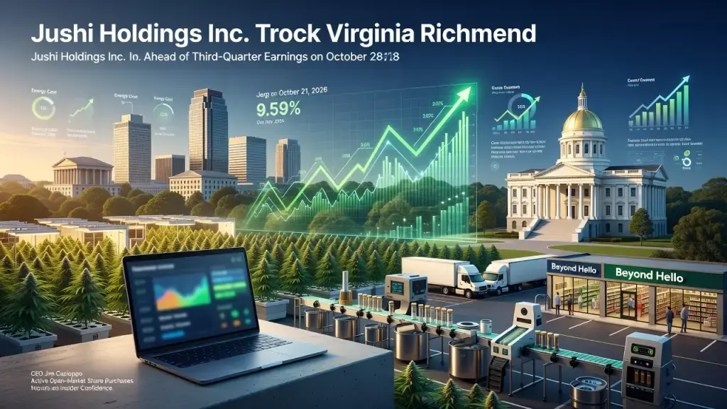 Jushi Holdings Stock Climbs Ahead of Earnings and Virginia Expansion