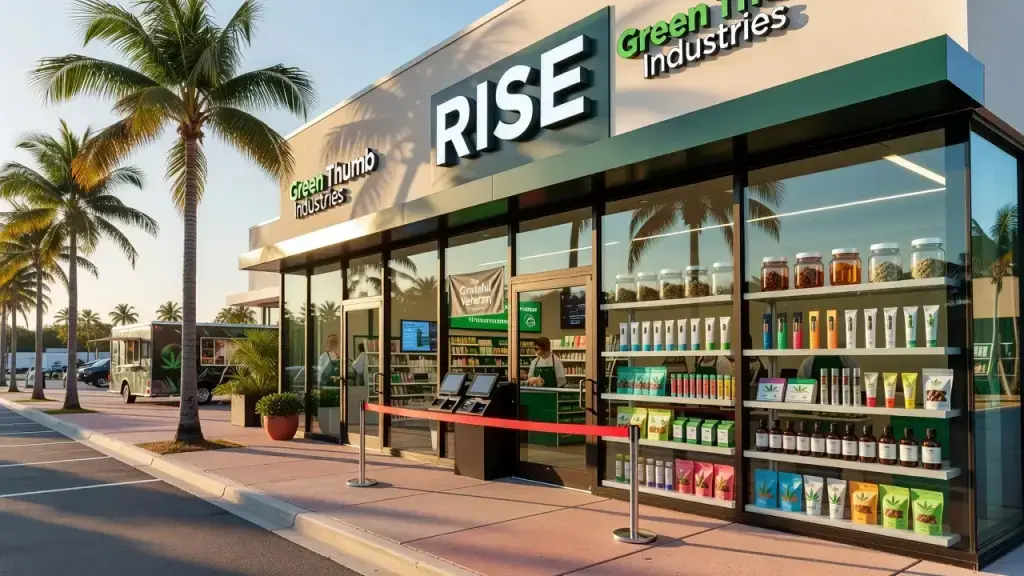 Green Thumb Expands Florida Footprint With 25th RISE Dispensary