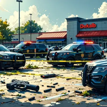 DeKalb County Police Investigate Gunfight at Greater Decatur Shopping Center